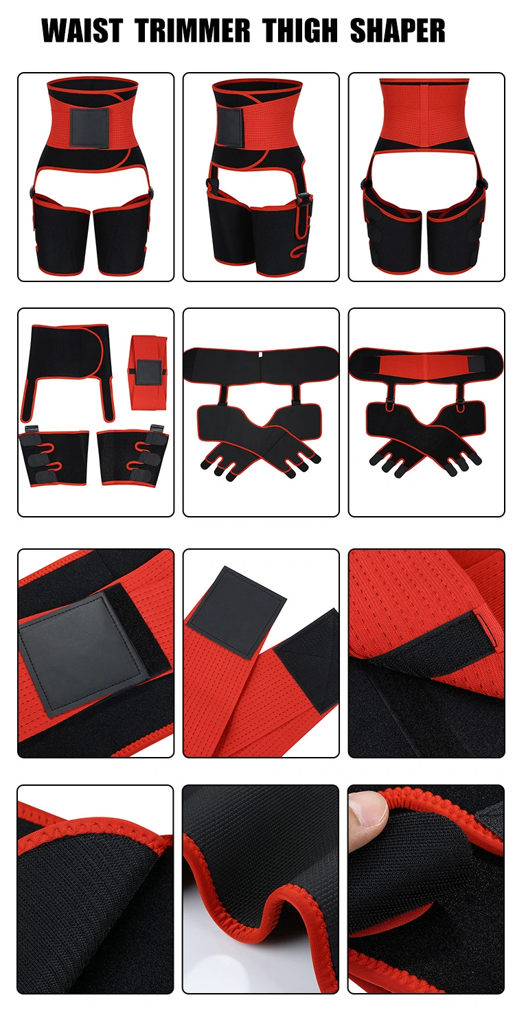 Best Selling Custom Logo Hot Sale Neoprene High Waist Thigh Shaper Thigh Eraser Butt and Leg Shaper Waist Trainers