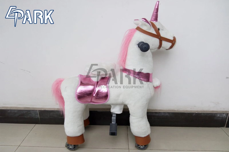 Enjoyment Mechanical Pony Toy Kids Rocking Horses Riding Machine for Adults