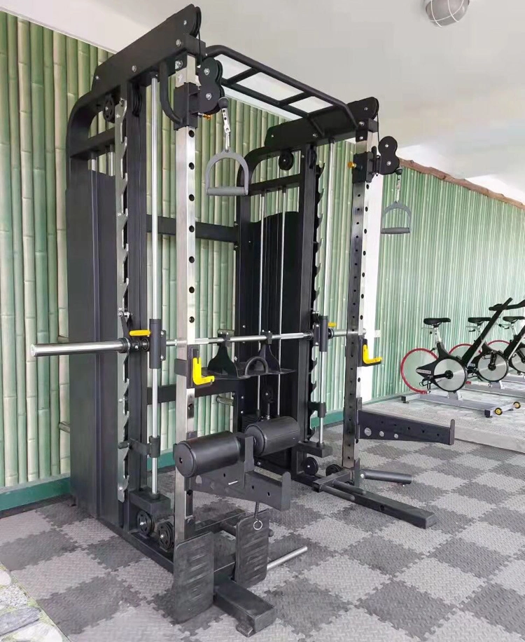 Commercial Fitness Equipment Home Gym Use Multi Functional Combo Power Training Sports Strength Equipment with Smith Machine